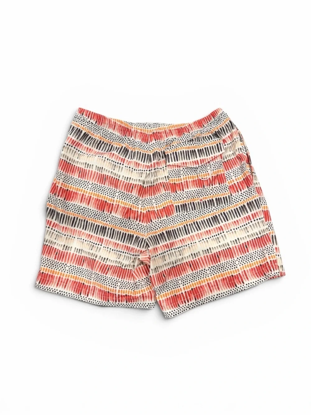 Paisley & Gray 6” Slim Fit Multicolor Stripe Swim Trunks